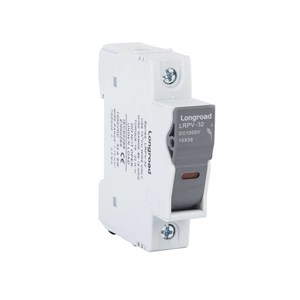 Dc 1000vdc Din Rail cầu chì chủ cho hình trụ 14*51 Mét PV cầu chì liên kết - Product Image 2