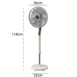 Nouveau Ventilateur Électrique Manuel 2026 à Refroidissement par Air pour Usage Extérieur et Domestique, Idéal pour Hôtels, Modèle sur Pied avec Hauteur Réglable - Product Image 2