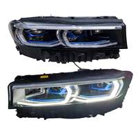 Phares avant adaptatifs à laser bleu OEM d'occasion pour BMW Série 7 G11 G12 730i 740i 750i M760 2020 - 2023