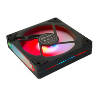 Ventilateur de boîtier d'ordinateur Manmu 2024 RGB 120 mm ARGB avec roulement fluide, dissipateur thermique en plastique, 21 dBA silencieux, débit d'air de 58 CFM pour jeux ATX