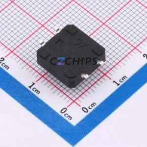 BX-TS-26-121265TT Tactile Switch SMD-4P,12x12mm Switch Single Pole Single Throw Round Button 2.6N Vertical Mount - Product Image 2