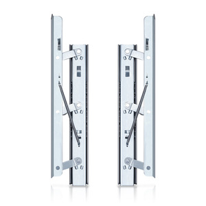Rieles de elevación galvanizados para mesa de comedor de 40 cm, correderas de cajón de acero laminado en frío de alta resistencia, diseño moderno - Product Image 1