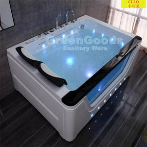 Bak Mandi Akrilik Baru Bak Mandi Air Pusaran Air Bak Pijat Air Terjun & dengan Bantal dan TV - Product Image 5