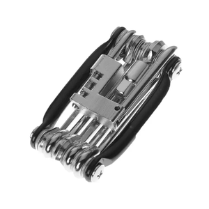 11 en 1 Kit d'outils de réparation de vélo de vélo multifonctionnel ensemble clé hexagonale pliante outil Portable équipement de réparation de cyclisme de montagne - Product Image 2