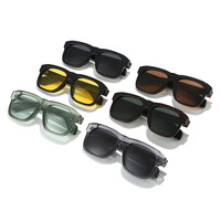 Lunettes de soleil polarisées anti-reflets Twooo T12601, monture complète en PC, unisexe, mode, plaque légère