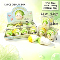 Jouet Squishy en forme de chou fait main, jouet anti-stress qui fait un bruit craquant, jouet à presser pour soulager le stress pour adultes