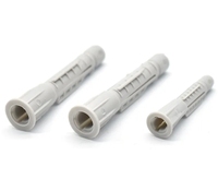 Cheville d'expansion murale YPH Factory personnalisée en nylon PA/PE de 6 mm et 8 mm avec ancre à vis et nœud d'expansion