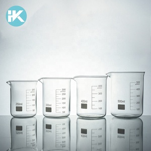 Huke Scientifique borosilicate 3.3 personnalisé 1000 ml bécher gradué ensemble de laboratoire - Product Image 4