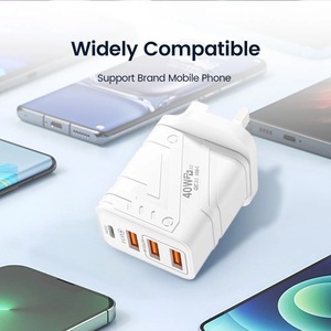 Chargeur de téléphone portable 40W couleur macaron pour <span class=keywords><strong>iPhone</strong></span> 15 Pro Max, chargeur mural pour <span class=keywords><strong>Apple</strong></span> Android, charge rapide USB pour <span class=keywords><strong>adaptateur</strong></span> <span class=keywords><strong>iPhone</strong></span> - Product Image 3