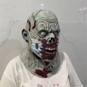 Nouvelles Idées Effrayant Zombie <span class=keywords><strong>Diable</strong></span> Tueur <span class=keywords><strong>Latex</strong></span> Masques Halloween Cosplay Carnaval Horreur Effrayant <span class=keywords><strong>Masque</strong></span> pour Halloween Costume Party Props - Product Image 3