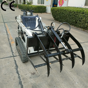 Nuevo tipo 380 EPA Mini Skid Steer Track Loader Walk Behind Crawler EPA Skid Steer Loader Accesorios para la venta - Product Image 6