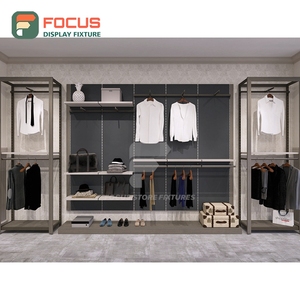 Mesa de Exhibición de Vidrio Templado Personalizada para Tiendas Minoristas, Diseño de Interiores para Tiendas de Moda - Product Image 1