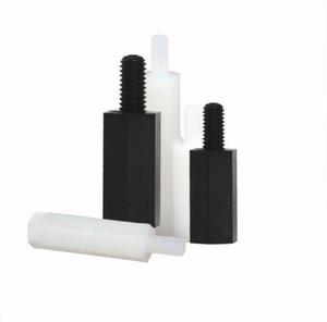 六角スタンドオフスペーサー M3 M4 M8 ネジ付き ナイロン PCB 回路基板 マザーボード取り付け金具 ラズベリーパイサポートピラー - Product Image 1