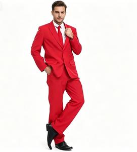 Nouveau <span class=keywords><strong>costume</strong></span> deux pièces slim <span class=keywords><strong>pour</strong></span> <span class=keywords><strong>homme</strong></span>, blazer croisé tendance avec pantalon, idéal <span class=keywords><strong>pour</strong></span> <span class=keywords><strong>mariage</strong></span>, tenue décontractée ou formelle, couleur unie, <span class=keywords><strong>costume</strong></span> d'affaires - Product Image 5