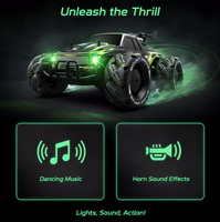 Voiture de course télécommandée 2.4G pour enfants, haute vitesse, drift, lumières pulvérisantes, 4x4, jouet d'escalade, vente en gros pour supermarchés et magasins de jouets pour garçons