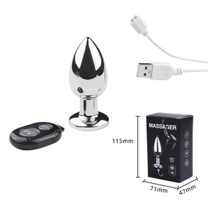 Remote Anal Plug Mastur bator Butt Pulg Dilatator Prostata-Massage Erwachsene Erotische Produkte Anus Sexspielzeug für weibliche männliche Homosexuell - Product Image 1