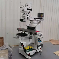 Fraiseuse verticale multifonctionnelle légère ACR X6325, tourelle universelle, broche R8, 380V, niveau de sécurité élevé