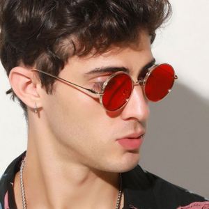 Gafas de Sol Redondas de Metal con Espejo, Estilo Retro Clásico Vintage para Hombre y Mujer, Gran Venta 2021 - Product Image 2