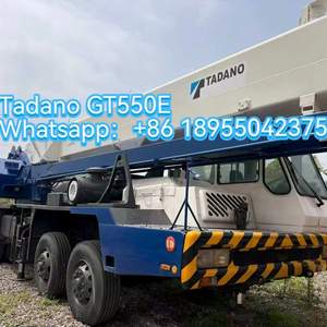 Grúa móvil usada japonesa Tadano GT550E, grúa sobre camión, maquinaria de grúas, Tadano GT550E en buen estado, buen precio - Product Image 1