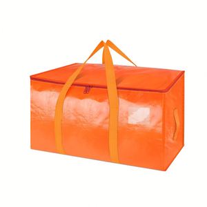 Bolsas de Plástico Extra Grandes y Resistentes para Mudanza, Impermeables, con Asas y Cierres, Plegables, para Almacenamiento en Dormitorios Universitarios - Product Image 3