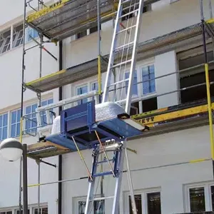 YF personnalisé 19m panneau solaire équipement de levage de toit échelle en aluminium échafaudage ascenseur pour plaque PV