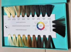 Nuancier <span class=keywords><strong>de</strong></span> coloration capillaire sans ammoniaque <span class=keywords><strong>de</strong></span> qualité supérieure OEM, 25 couleurs, échantillons <span class=keywords><strong>de</strong></span> couleurs pour tous les types <span class=keywords><strong>de</strong></span> cheveux, utilisation en <span class=keywords><strong>salon</strong></span>, prix <span class=keywords><strong>de</strong></span> gros - Product Image 4