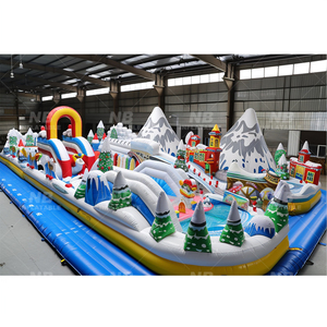 Parque de Juegos Inflable para Niños, Toboganes, Casa de Juegos, Brincolín Inflable, Funcity, Pista de Obstáculos Inflable - Product Image 6