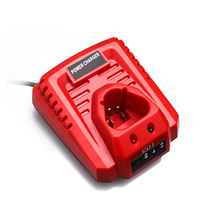Chargeur Milwaukee M12 12V 2A de remplacement pour batteries Li-ion Milwaukee M12 1,5-6,0Ah pour outils électriques, prise EU