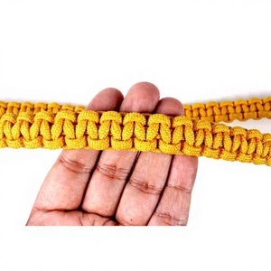 Aiguillette de cérémonie personnalisée en soie et polyester pour uniforme, avec logo/design graphique accepté, couleur personnalisée, livraison rapide - Product Image 2