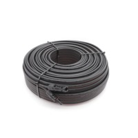 Cable de Cobre Estañado para Energía Solar Fotovoltaica, Doble Núcleo 62930 IEC131 2x10 mm², Cable Solar CC de 1.5KV para Aplicaciones con Microinversores, Resistente a la Intemperie