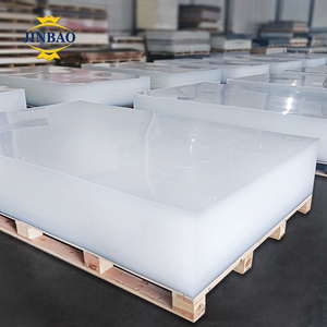 Jinbao Laminate Rõ Ràng Màu Đen Trắng 3Mm Giá Đúc Đồng Bằng Tấm Kính Tấm Acrylic Cho Cắt Laser - Product Image 4