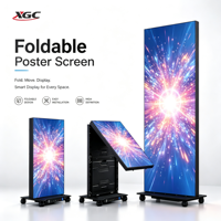 Afficheur LED autonome pour publicité numérique, écran d'affichage numérique, totem, kiosque, haute luminosité pour les salles de cinéma et les halls de théâtres
