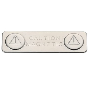 Quần áo kim loại neodymium huy hiệu nam châm, tên người giữ huy hiệu, Bán buôn từ <span class=keywords><strong>Clip</strong></span> - Product Image 2