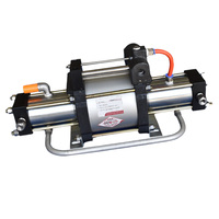 Haskel gobar haute pression azote o2 gaz n2 compresseur d'air pompe de surpression manuelle à vendre
