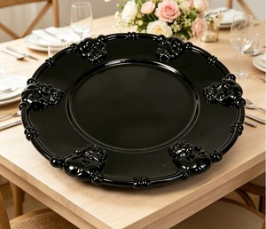 Ensemble <span class=keywords><strong>de</strong></span> 7 pièces pour Halloween : <span class=keywords><strong>Verre</strong></span> à vin et plateau en forme <span class=keywords><strong>de</strong></span> crâne, sans BPA, bol en plastique <span class=keywords><strong>de</strong></span> qualité alimentaire et <span class=keywords><strong>verre</strong></span> à vin en PP - Product Image 6