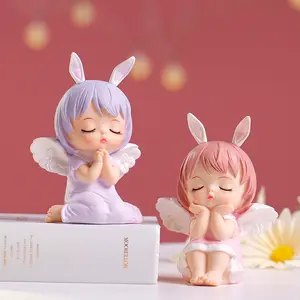 Cute Annie Baby torta al forno ornamenti decorativi giocattoli dei cartoni animati angelo ornamenti per torte di compleanno per bambini