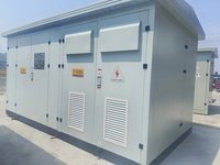 Subestación Contenerizada para Exteriores de 11kV 35kV, Subestación de Transformadores Compacta Montada en Plataforma para Energía Solar y Eólica