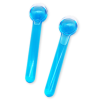Globes de glace en verre de haute qualité pour massage facial, couleur et logo personnalisés, modèle BP-384, remplacement direct du fabricant, en vente
