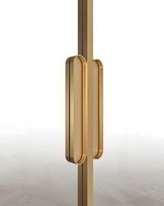 Tùy Chỉnh Thép Không Gỉ Đơn Giản Tempered Glass Không Khung Một Hình Tắm Bao Vây Nhà Sản Xuất Của Cửa Sổ Khung Cho - Product Image 5