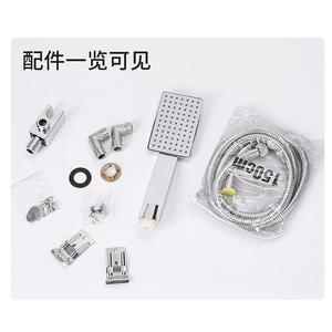 Stainless Steel Shower Set F7006 Rectangle Adjustable Temperature Rain Shower <b>Thermostatic</b> <b>Control</b> Bath Hardware - Product Image 2