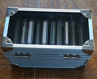 Boîte de rangement de pièces, boîte de rangement en aluminium pour 10 supports universels de billets PCGS / NGC/Premier/petit ours