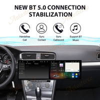 Écran double 10,1 pouces Android 15, style vertical, pour Volkswagen Golf 7 2013-2020, autoradio GPS, lecteur multimédia, unité principale