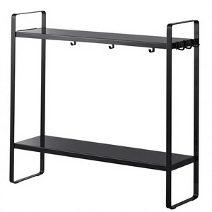 Organizador de Especias Metálico de Doble Nivel, Moderno, Multifuncional, con 20 Bolsillos - Product Image 4