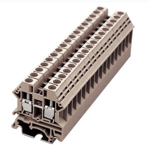 Machiyo DKN Series Screw Terminal <b>Block</b> DK6N-TN/PE/RD/BL 6mm Wire Diameter Guide Rail <b>Mounting</b> VDE Certified - Product Image 1