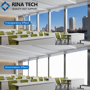 RINATECH <b>Electronic</b> Shading Cars PDLC <b>Glass</b> Film PET/PVC Material Customizable Size Sample - Product Image 2
