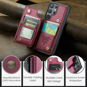 <span class=keywords><strong>Funda</strong></span> de teléfono magnética CaseMe para <span class=keywords><strong>Samsung</strong></span> S25 S24 Ultra S23 S22 S21FE <span class=keywords><strong>S20</strong></span>, <span class=keywords><strong>funda</strong></span> tipo cartera, tarjeta <span class=keywords><strong>inteligente</strong></span> RFID para <span class=keywords><strong>Samsung</strong></span> S25, <span class=keywords><strong>Funda</strong></span> de cuero - Product Image 2