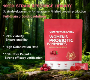 Logo Kustom Permen Jeli Probiotik Kesehatan Vagina Wanita dengan Cranberry <span class=keywords><strong>Lactobacillus</strong></span> <span class=keywords><strong>Rhamnosus</strong></span>, Suplemen Probiotik Penyeimbang pH - Product Image 2
