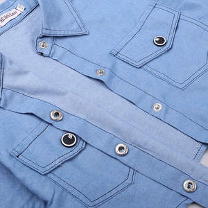 Robes de cérémonie pour enfants, ensembles de 2 pièces, comprenant des hauts en denim et une robe rouge pour les enfants, à porter en été - Product Image 5