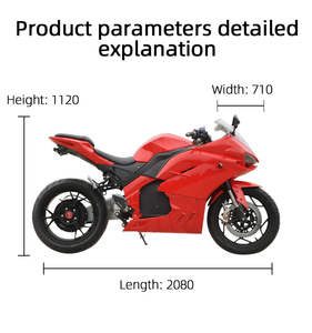 Moto électrique <span class=keywords><strong>ducati</strong></span> à grande vitesse la plus populaire 5000w 8000w 12000w 15000w 20000w vélos électriques <span class=keywords><strong>scooter</strong></span> avec bras oscillant - Product Image 2