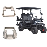 Caddie pour pièces en plastique de buggy, accessoires en plastique pour voiture, couvercle arrière de voiturette de golf